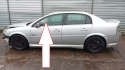 Szyba drzwi przód lewa OPEL VECTRA C FL SEDAN 1.8 16V 05-08