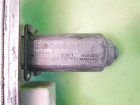Podnośnik mechanizm szyby tył lewy 24414776 LH OPEL VECTRA C FL SEDAN 05-
