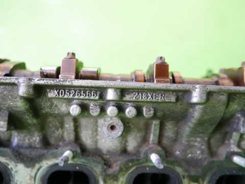 Głowica cylindrów + wałki X0526566 OPEL VECTRA C FL 1.8 16V Z18XER 05-08