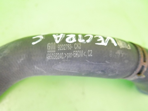 Przewód rura wąż wody 9202782 OPEL VECTRA C FL 1.8 16V Z18XER 05-08