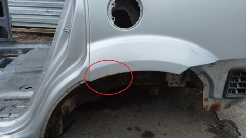 Błotnik lewy tył tylny poszycie PS2 FIAT FREEMONT I 11-15