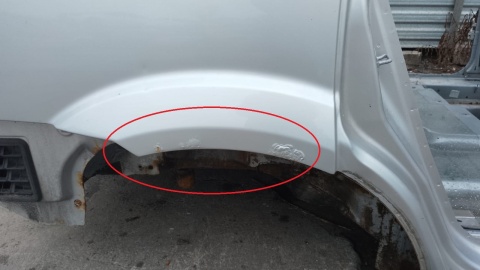 Błotnik prawy tył tylny poszycie PS2 FIAT FREEMONT I 11-15