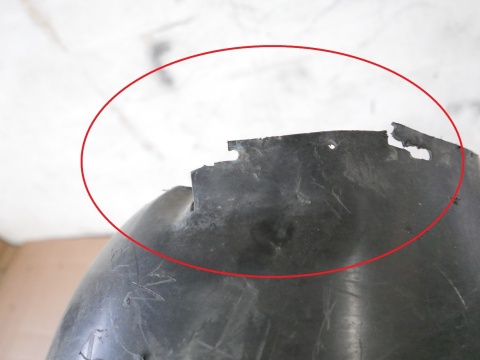 Nadkole przednie przód lewe 1T0805911P VW TOURAN I 1T 2.0 TDI BKD 03-06