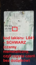 Listwa drzwi tył tylna lewa 1T0853753C L041 VW TOURAN I 1T 03-06