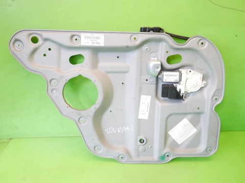 Mechanizm podnośnik szyby tył lewy 1T0839729H VW TOURAN I 1T
