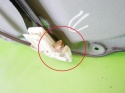 Mechanizm podnośnik szyby tył lewy 1T0839729H VW TOURAN I 1T