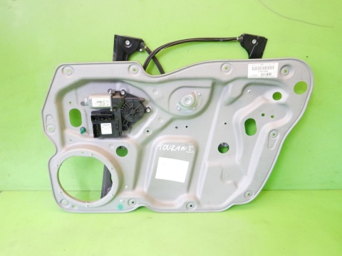 Mechanizm podnośnik szyby przód prawy 1T1837730AE VW TOURAN I 1T