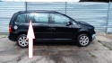 Szyba drzwi tył tylna prawa mała VW TOURAN I 1T 03-06