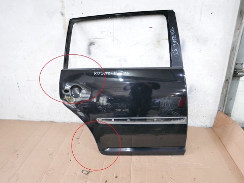 Drzwi tył tylne prawe L041 VW TOURAN I 1T 03-06