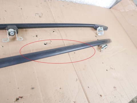 Relingi dachowe lewy + prawy VW TOURAN I 1T 2.0 TDI 03-06