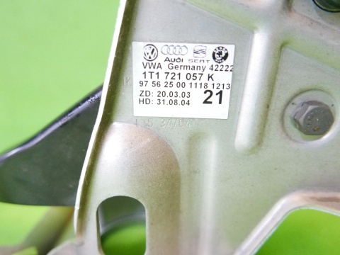 Pedał hamulca manual 1T1721057K VW TOURAN I 1T 2.0 TDI 03-06