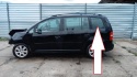 Szyba karoseryjna tył tylna lewa VW TOURAN I 1T 2.0 TDI 03-06