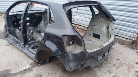 Błotnik lewy tył tylny poszycie LC9X VW POLO 6R V 5D HB 09-14