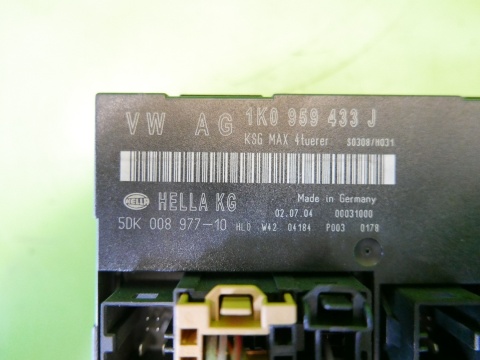 Moduł sterownik komfortu 1K0959433J VW TOURAN I 1T 2.0 TDI 03-06