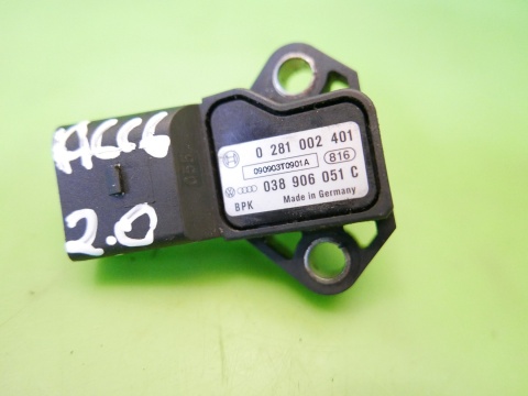 Czujnik ciśnienia Mapsensor 0281002401 038906051C AUDI A6 C6 2.0 TDI 08-11