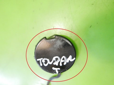 Zaślepka zderzaka tył 1T0807369 L041 VW TOURAN I 1T 03-06