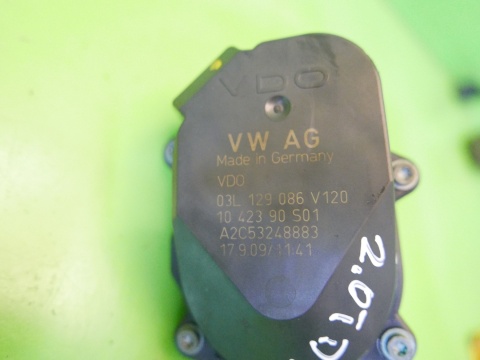 Nastawnik klap kolektora 03L129086 A2C53248883 AUDI A6 C6 2.0 TDI 08-11