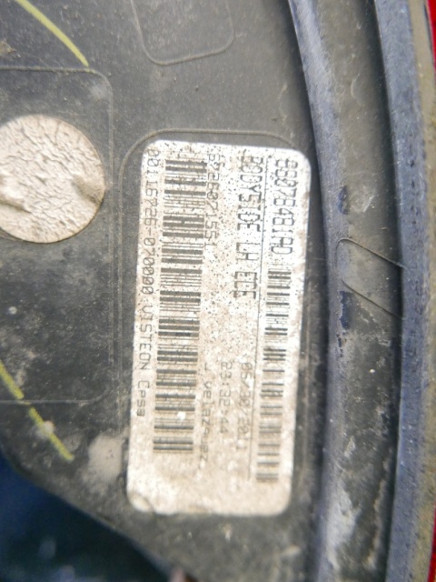 Lampa lewa tył w błotnik led ok Visteon 68078481AD FIAT FREEMONT I 11-15