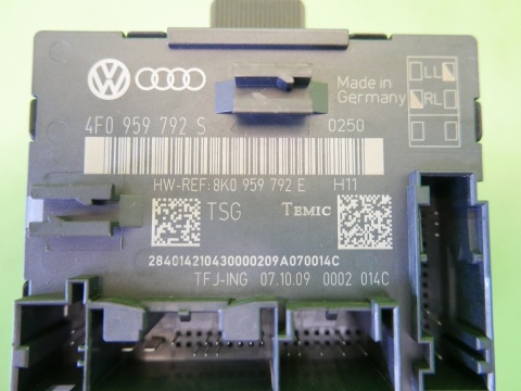 Moduł drzwi przód prawy 4F0959792S 8K0959792E AUDI A6 C6 AVANT 08-11