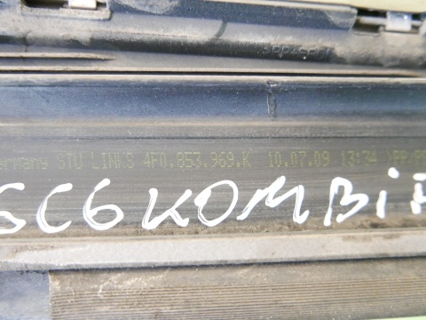 Listwa drzwi tył lewa 4F0853969K LZ9Y AUDI A6 C6 FL AVANT KOMBI 08-11