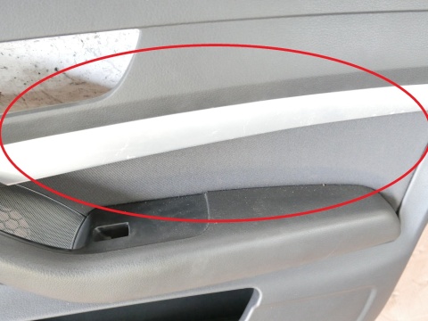 Tapicerka boczek drzwi przód prawy 4F1867106A AUDI A6 C6 AVANT KOMBI 08-11