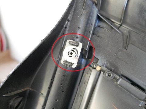 Tapicerka boczek drzwi przód prawy 4F1867106A AUDI A6 C6 AVANT KOMBI 08-11