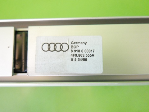 Szyna podłogi bagażnika lewa 4F9863555A AUDI A6 C6 AVANT Kombi 08-11