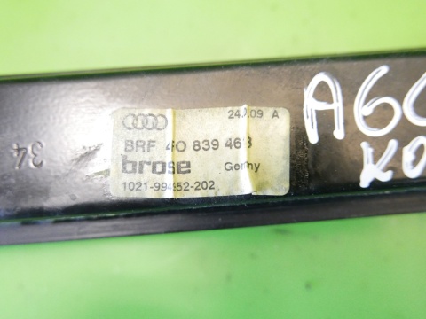 Mechanizm podnośnik szyby tył lewy 4F0839461B AUDI A6 C6 AVANT Kombi 08-11