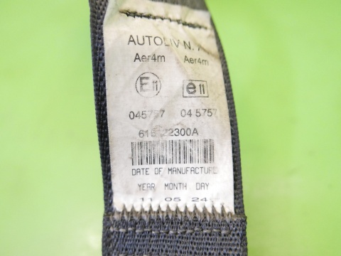 Pas bezpieczeństwa lewy tył II rząd 616122300A FIAT FREEMONT I 11-15