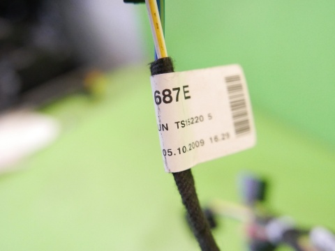 Wiązka instalacja drzwi tył prawa 4F1971693G 4F0971687E AUDI A6 C6 AVANT