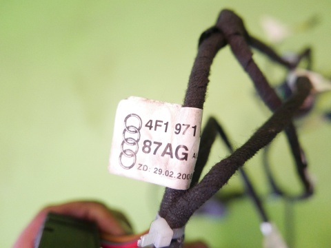 Wiązka instalacja drzwi tył prawa 4F1971693G 4F0971687E AUDI A6 C6 AVANT