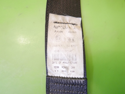 Pas bezpieczeństwa prawy tył II rząd 616122200A FIAT FREEMONT I 11-15
