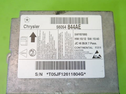 Moduł sensor airbag 56054844AE 5WY87000 FIAT FREEMONT I 11-15