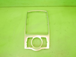 Dekor ramka panelu MMI lewarka zmiany biegów 4F0864260A AUDI A6 C6 08-11