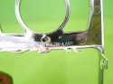 Dekor ramka panelu MMI lewarka zmiany biegów 4F0864260A AUDI A6 C6 08-11