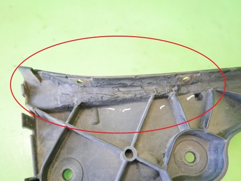 Ślizg zderzaka tył tylny prawy 4F9807454 AUDI A6 C6 AVANT 08-11