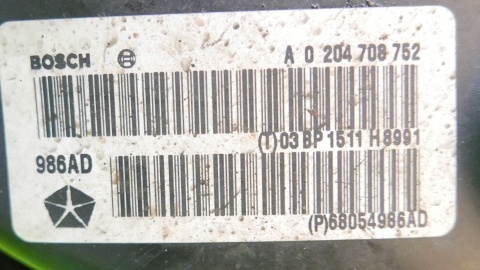 Serwo servo hamulcowe A0204708752 (P)68054986AD FIAT FREEMONT I 2.0 D MJET