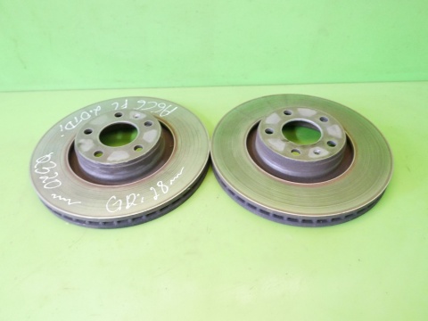 Tarcze hamulcowe przód wentylowane 320mm AUDI A6 C6 2.0 TDI AVANT 08-11
