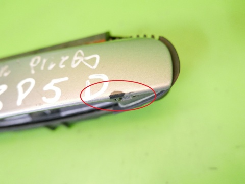 Klamka zewnętrzna przód prawa LY7H 4B0839885 AUDI A3 8P HB 5D 04-08