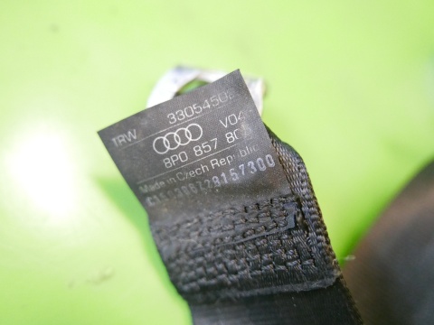 Pas bezpieczeństwa tył prawy 8P0857805 AUDI A3 8P HB 5D 04-08
