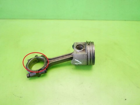 TŁOK + KORBOWÓD NISSAN ALMERA TINO 2.2 DI 00-03 TŁOK + KORBOWÓD NISSAN ALMERA TINO 2.2 DI 00-03