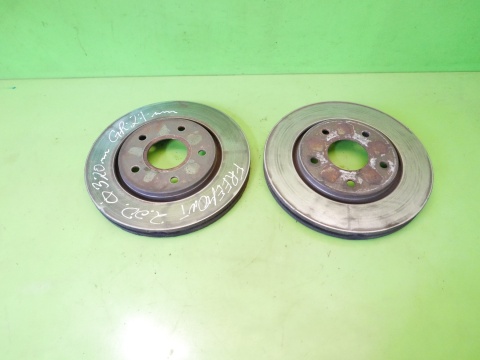Tarcze hamulcowe przód przednie 320mm FIAT FREEMONT I 2.0 D MJET 11-15