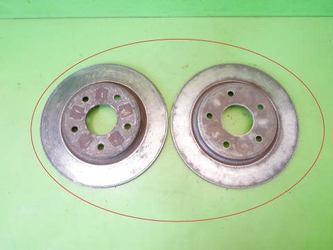 Tarcze hamulcowe tył tylne 350mm FIAT FREEMONT I 2.0 D MJET 11-15