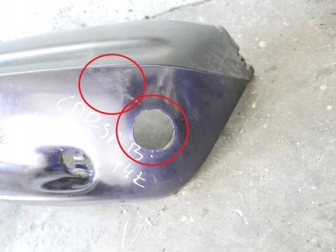 ZDERZAK TYŁ TYLNY Z279 OPEL CORSA B HB 5D 93-97 ZDERZAK TYŁ TYLNY Z279 OPEL CORSA B HB 5D 93-97