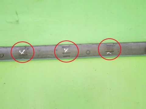 LISTWA DRZWIOWA PRAWA TYŁ RENAULT LAGUNA I PHII