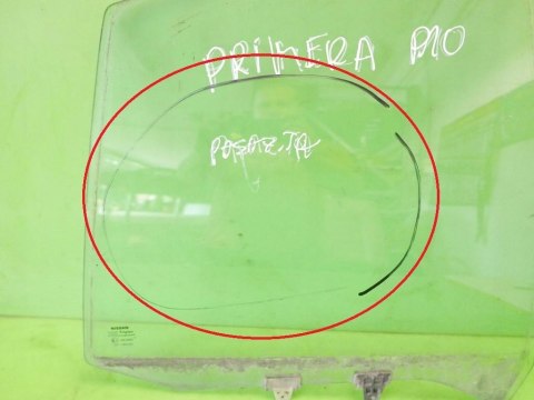 SZYBA DRZWIOWA PRAWA TYŁ DUŻA NISSAN PRIMERA I P10