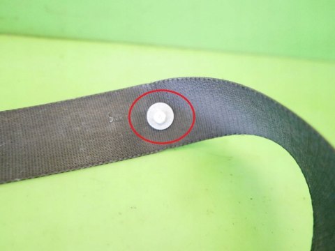 PAS BEZPIECZEŃSTWA PRAWY PRZÓD FORD FIESTA MK6 01-