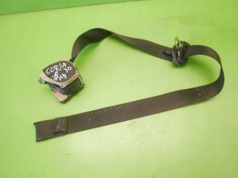 PAS BEZPIECZEŃSTWA PRAWY PRZÓD OPEL CORSA C 3D 00-