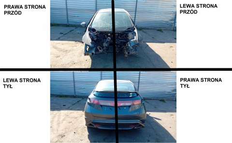 KLAMKA WEWNĘTRZNA LEWA PRZÓD HONDA CIVIC VIII UFO 3D HB KLAMKA WEWNĘTRZNA LEWA PRZÓD HONDA CIVIC VIII UFO 3D HB