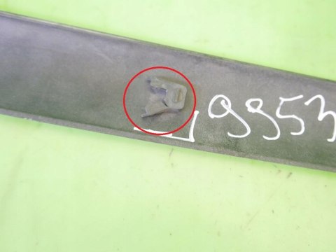 LISTWA DRZWIOWA LEWA PRZÓD PEUGEOT 206 HB 5D 98-03